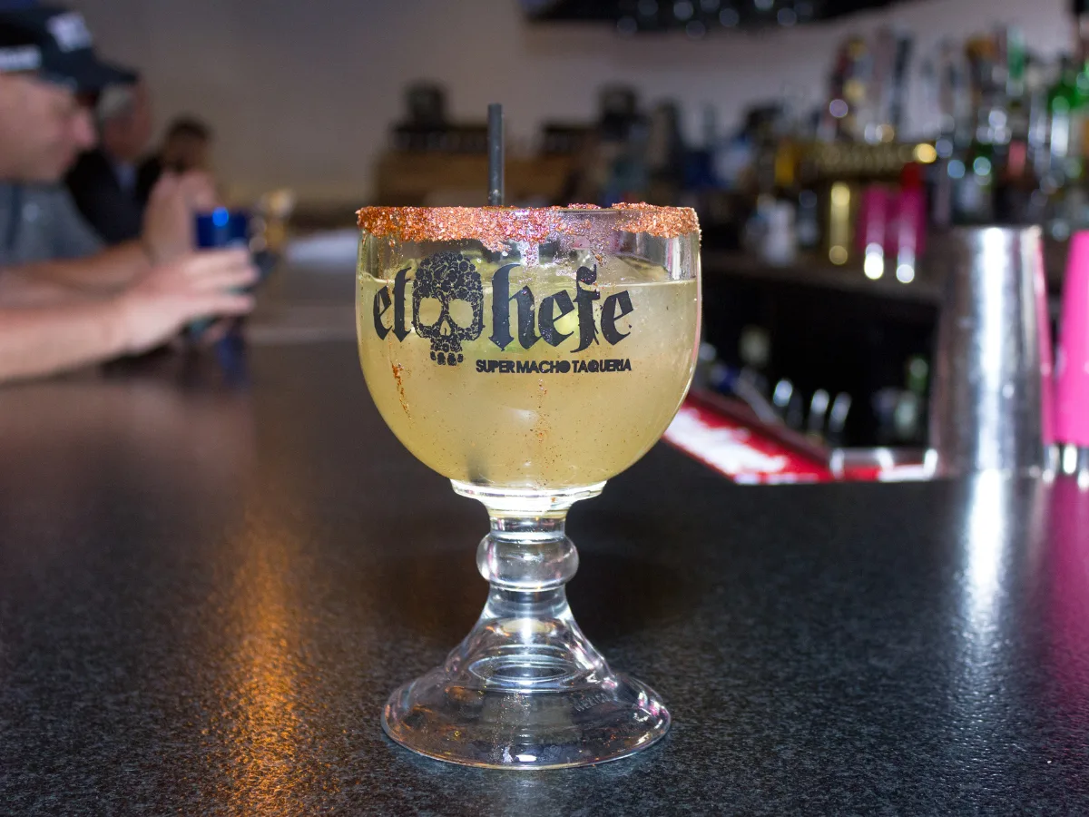 El Hefe Super Macho Taqueria margarita