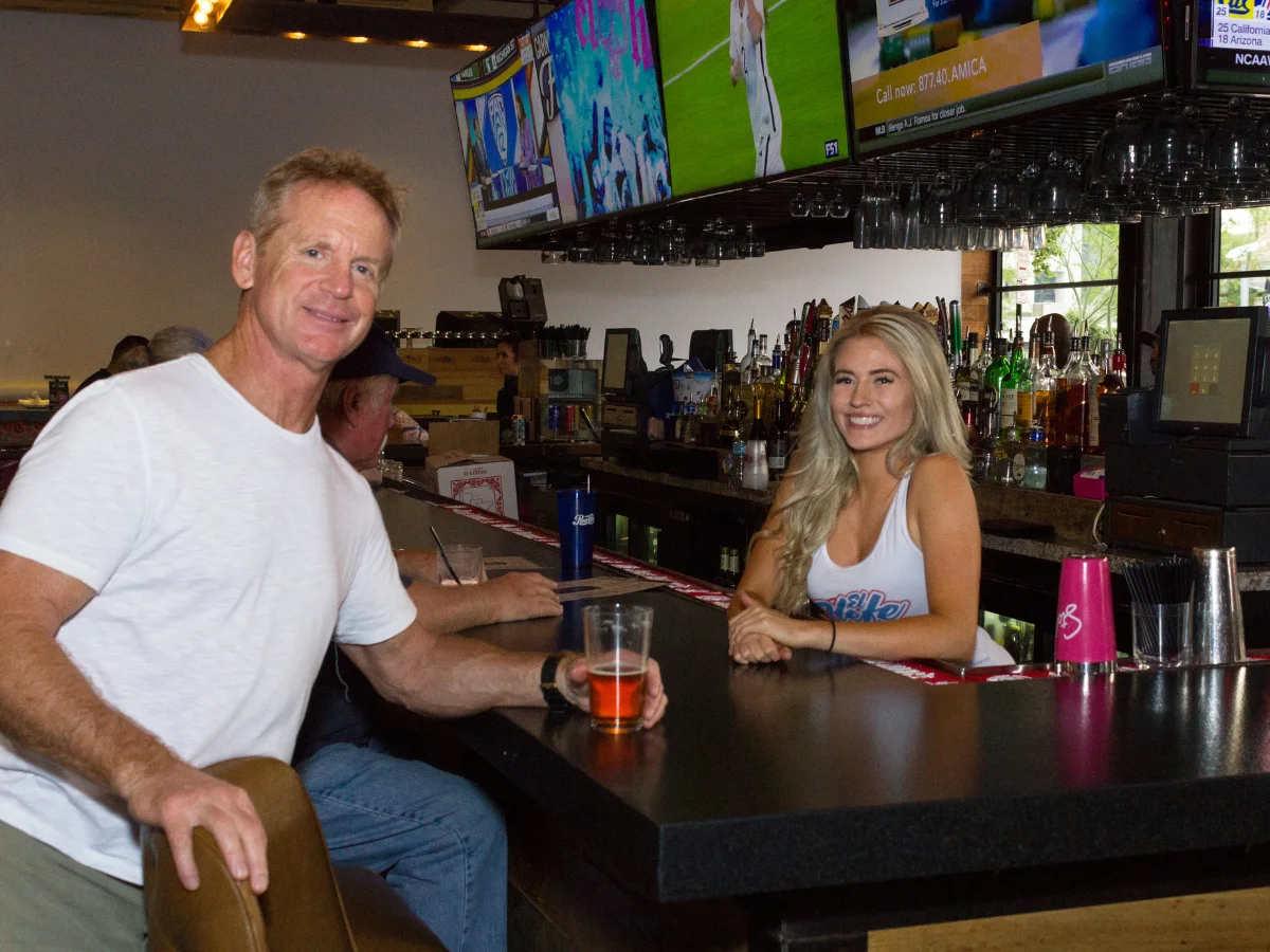 Mike at the El Hefe bar in Scottsdale