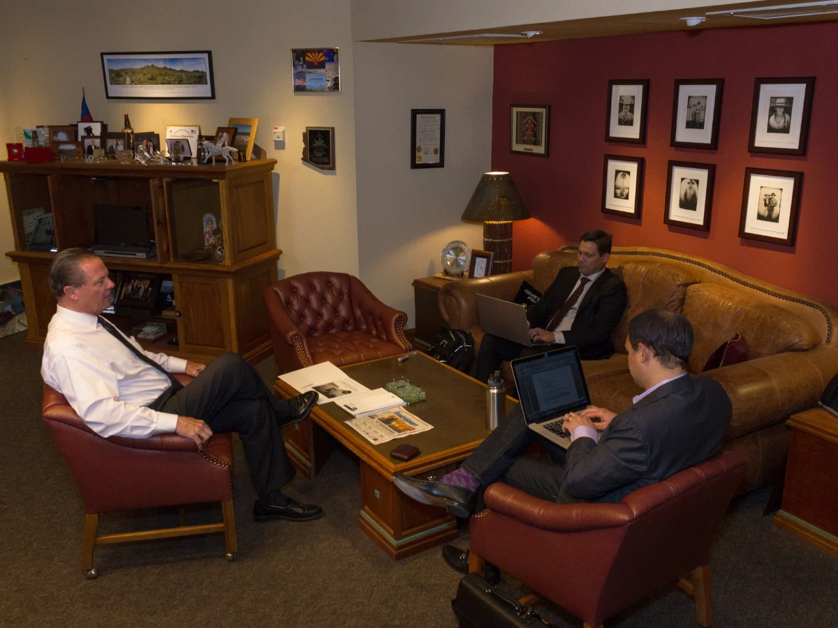 Dustin DeFrates interviews Mayor Jim Lane