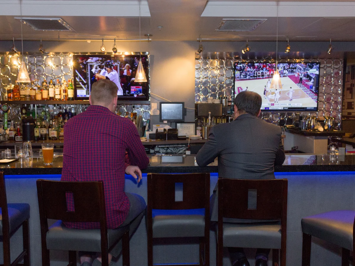 Metropolis bar and happy hour at Optima Scottsdale